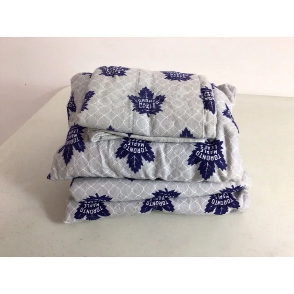 NHL Hockey Toronto Maple Leafs Twin Sheet Set